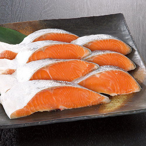 魚力の銀さけ(4切)パッケージ写真