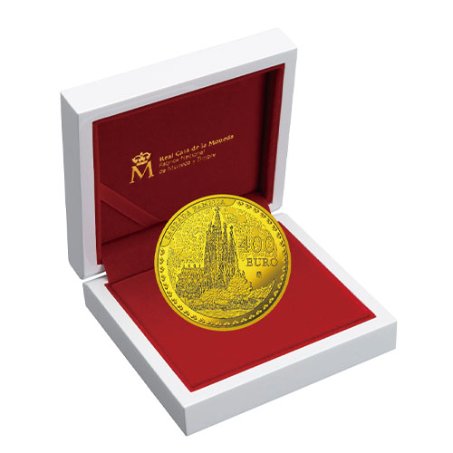 400ユーロ金貨の表面・裏面イメージ