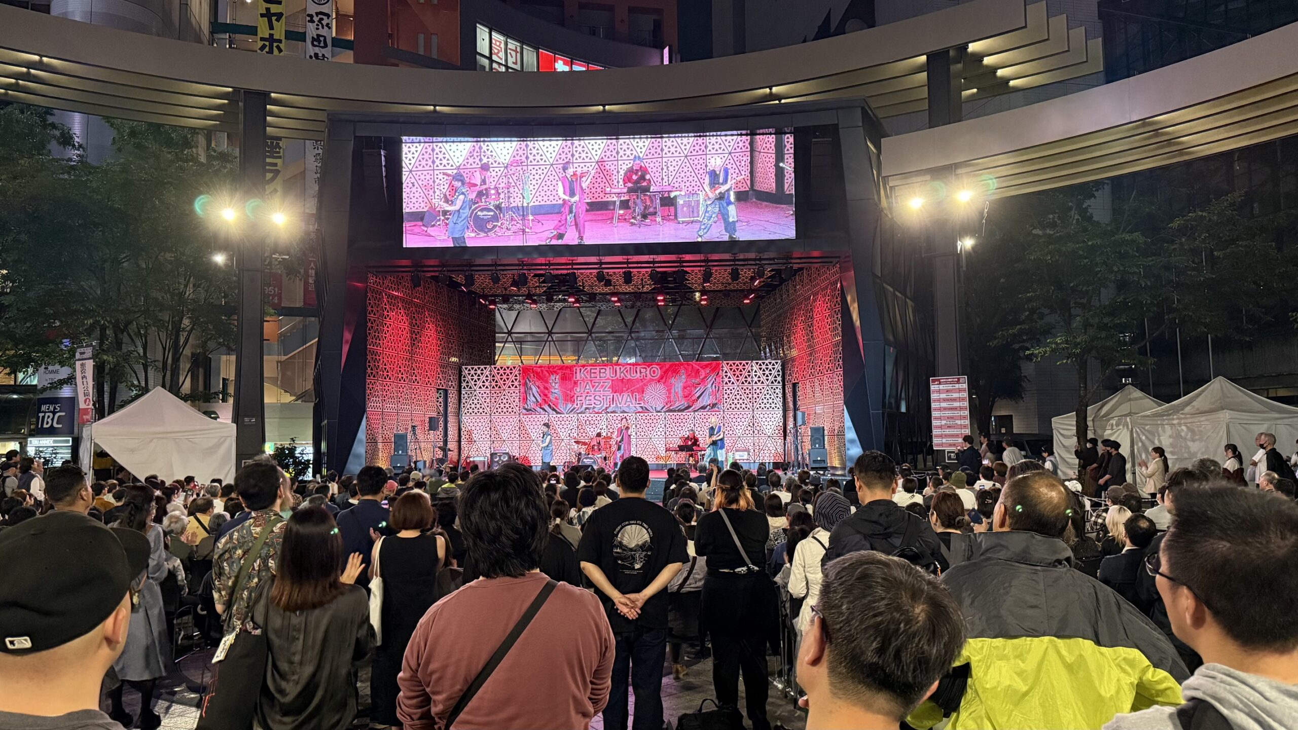 過去のジャズフェスの演奏風景写真