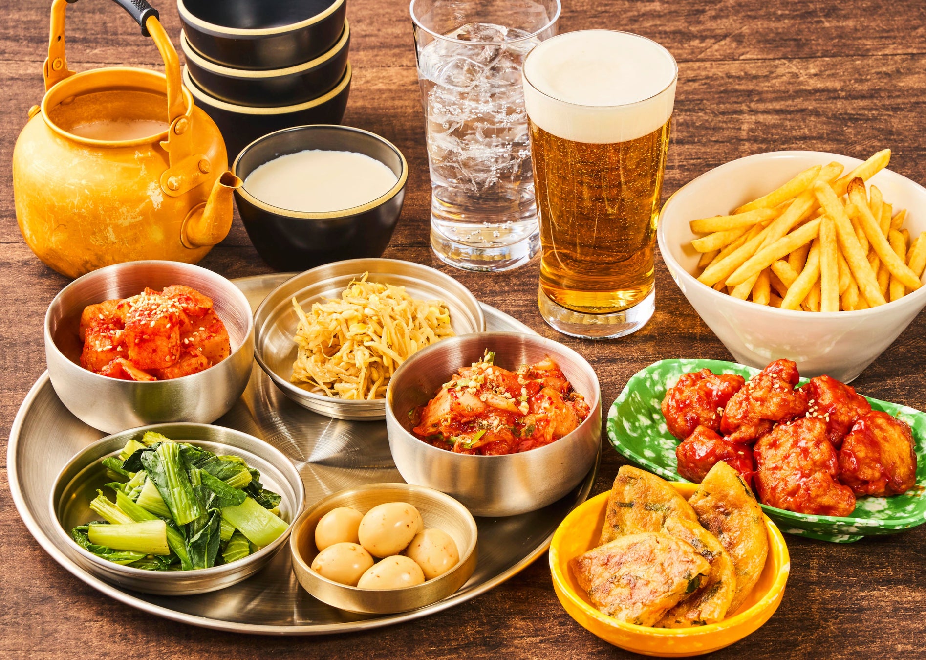 3つの韓国BBQビアガーデンのイメージ