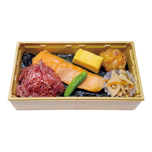 千駄木腰塚 自家製コンビーフと女川銀鮭のり弁当