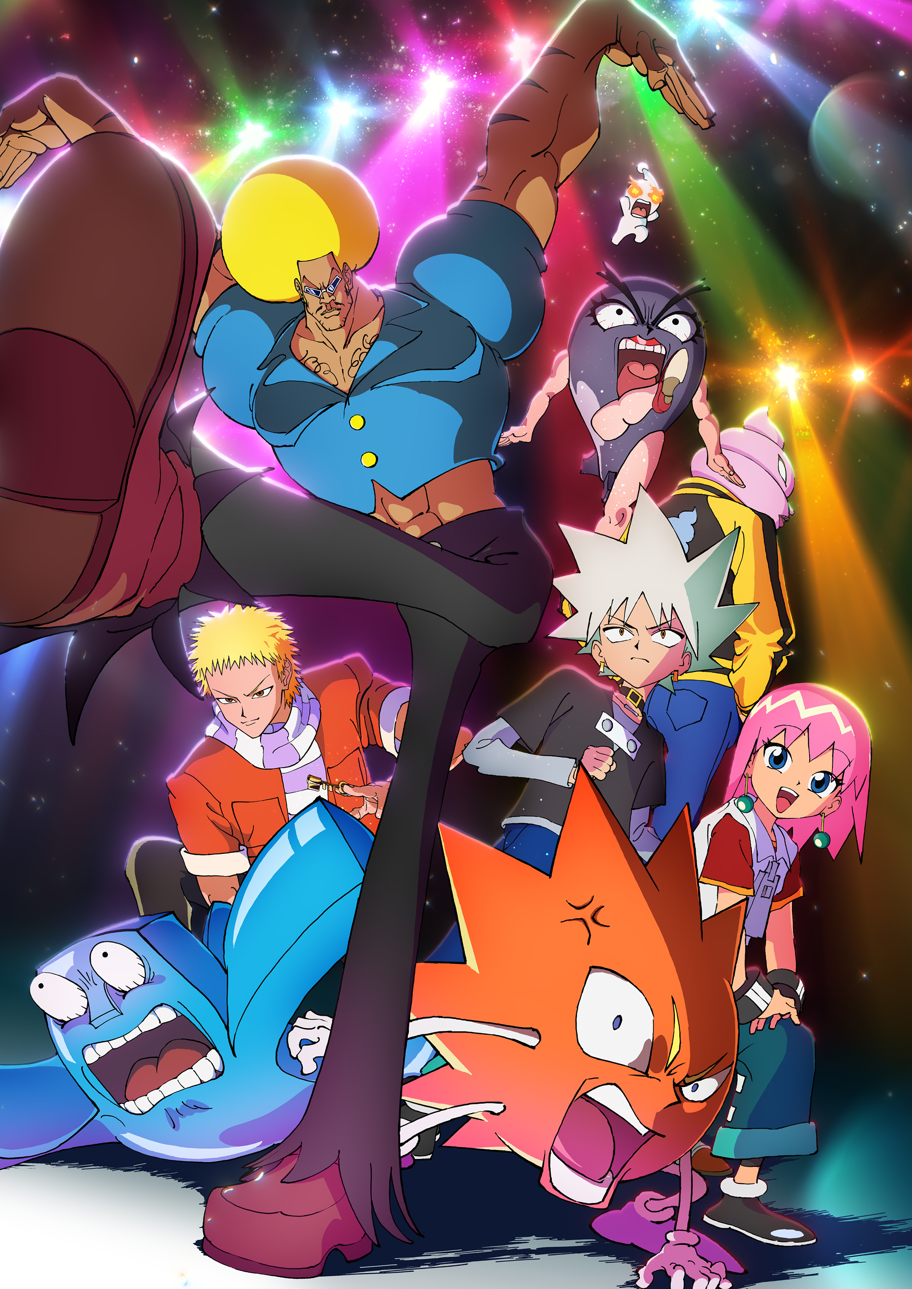 「ボボボーボ・ボーボボ展 DIVE INTO THE BO-BOBO WORLD」のメインビジュアル